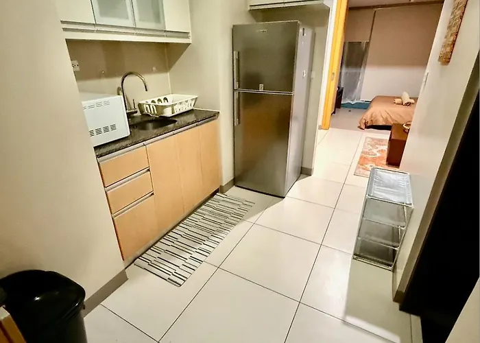 One Bedroom With Queen Bed,sofa Bed And Wifi At One Uptown Residences, Bgc, Taguig Manila